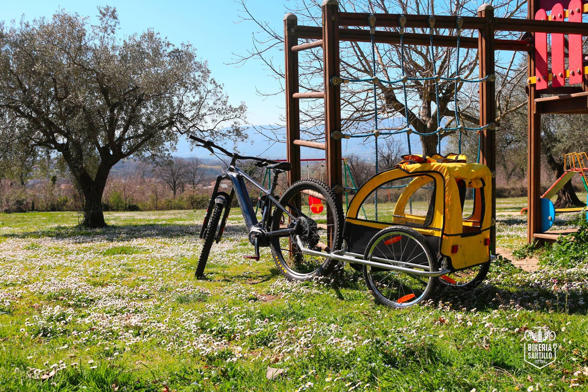 bikeria-santillo-Rimorchio-bici-bambini